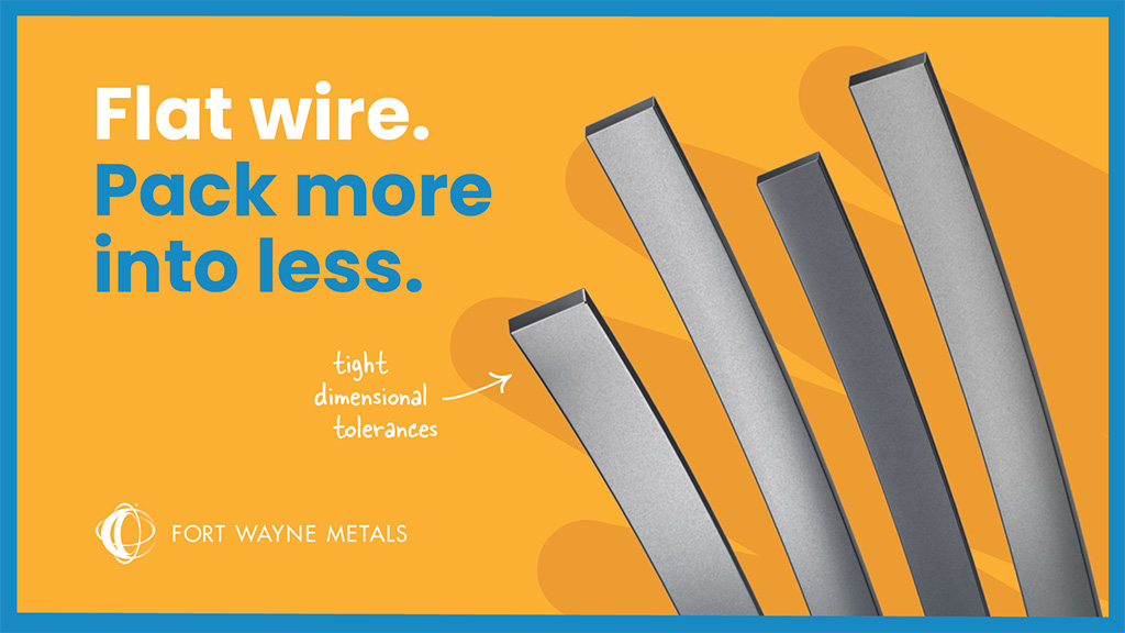 Flat wire: Thin profile, big impact