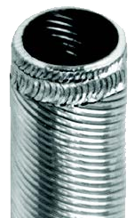 A photo depicting HHS tube with both a band weld and face weld