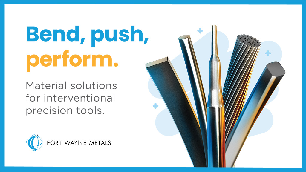 Customized materials deliver the strength, control, and durability in interventional precision tools
